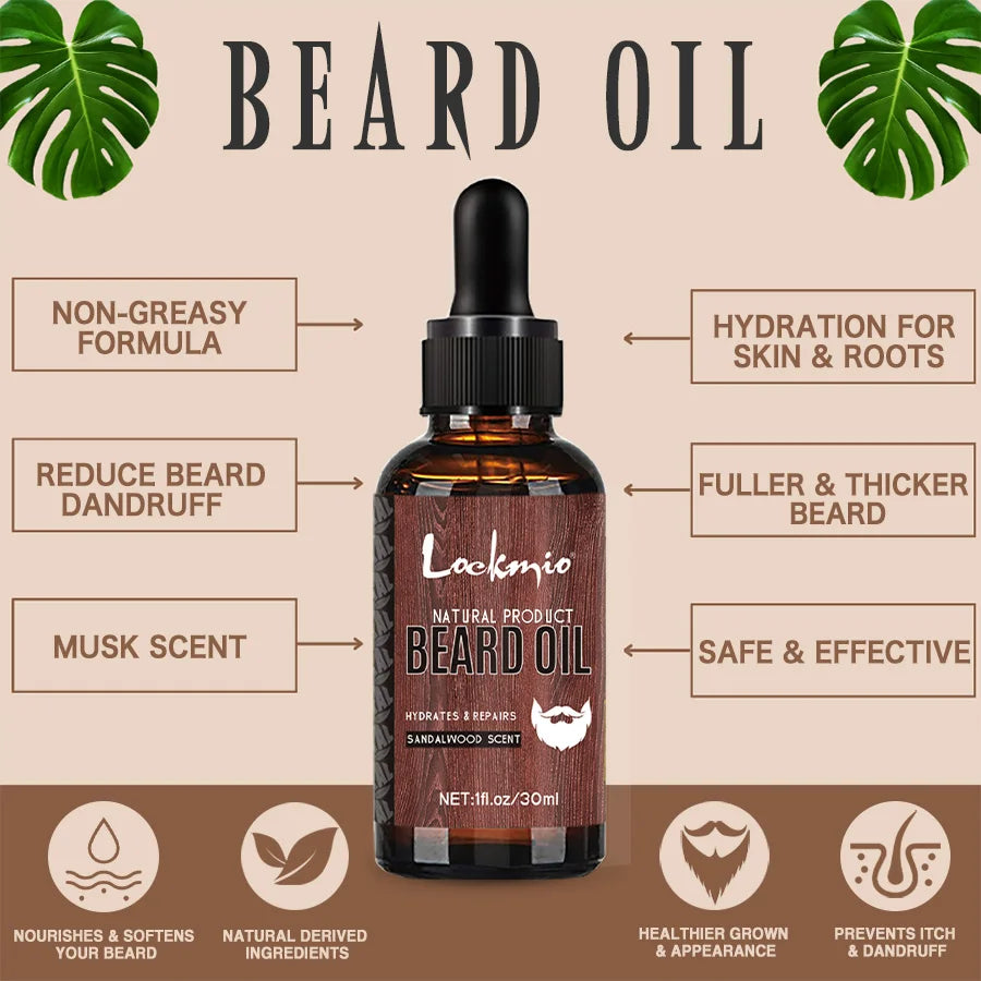 Beard Balm Oil Kit