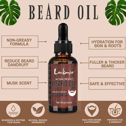 Beard Balm Oil Kit