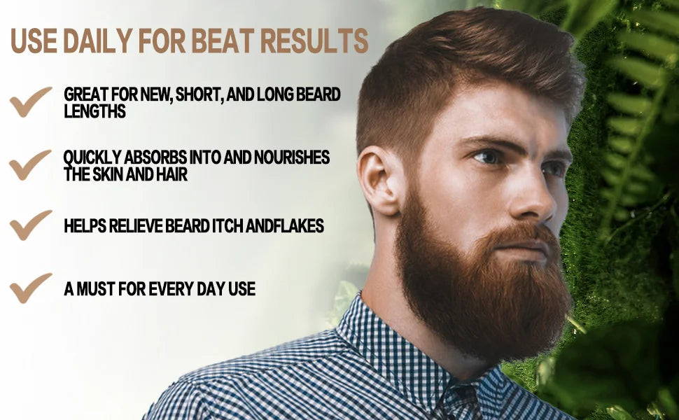 Vanilla Scent Beard Oil for Men