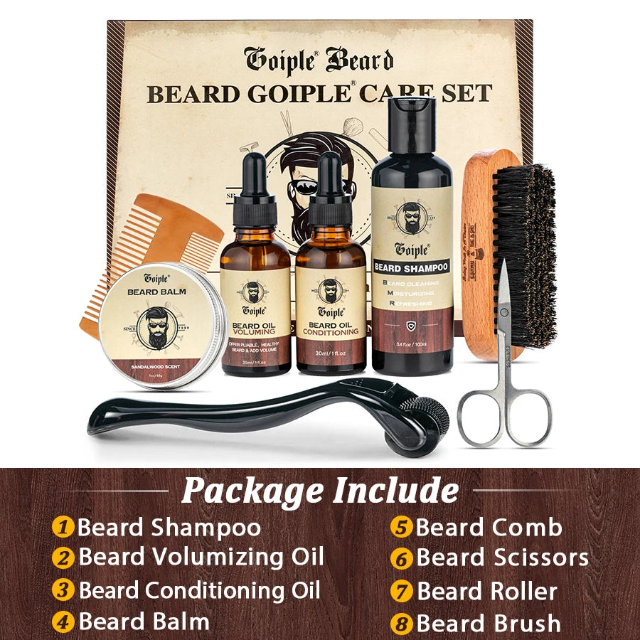 Men Beard Care Gift Set