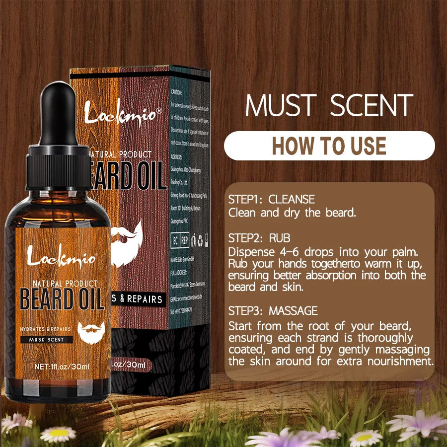 Care Oil for Shiny and Smooth Beards